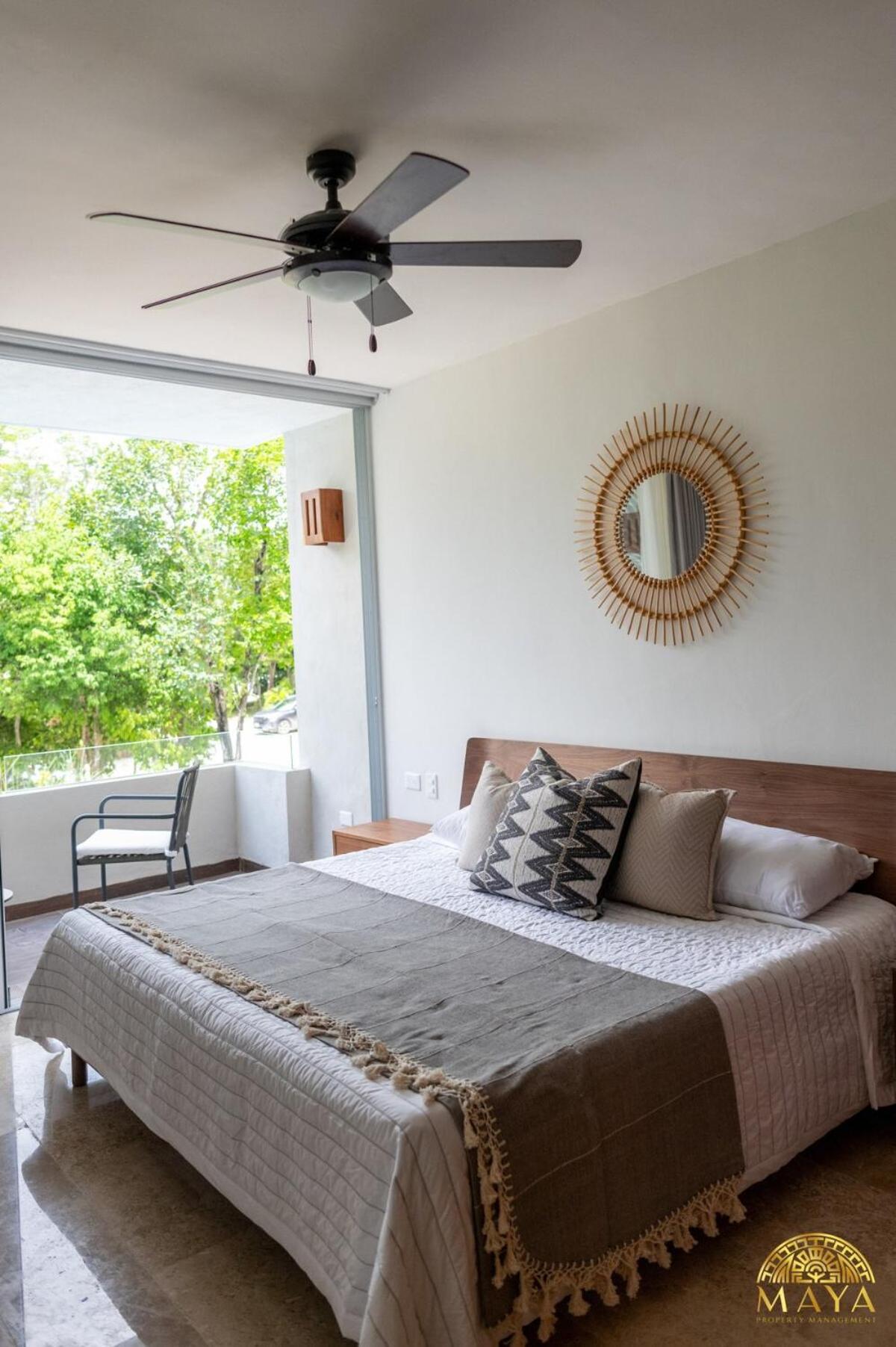 Nhoa 203b Lux 1br Pool View In Aldea Zama Apartment *